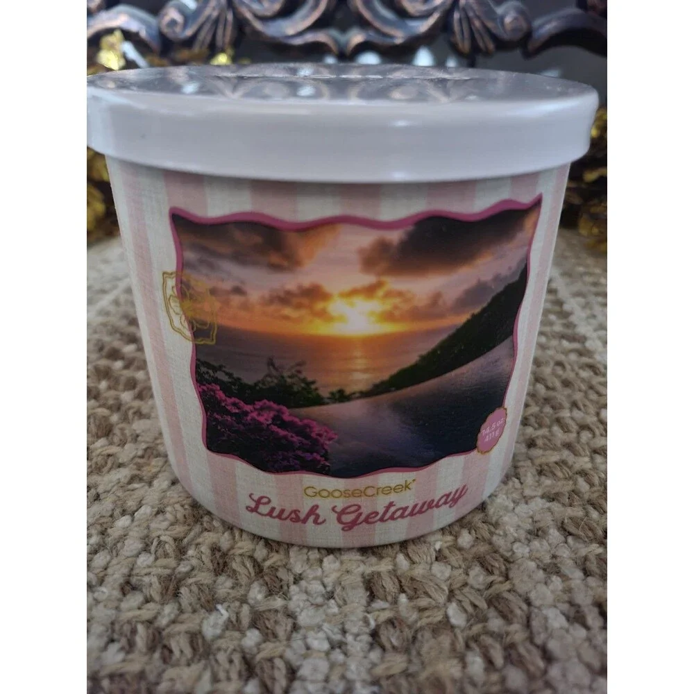 Goose Creek Lush Getaway 3-wick Candle